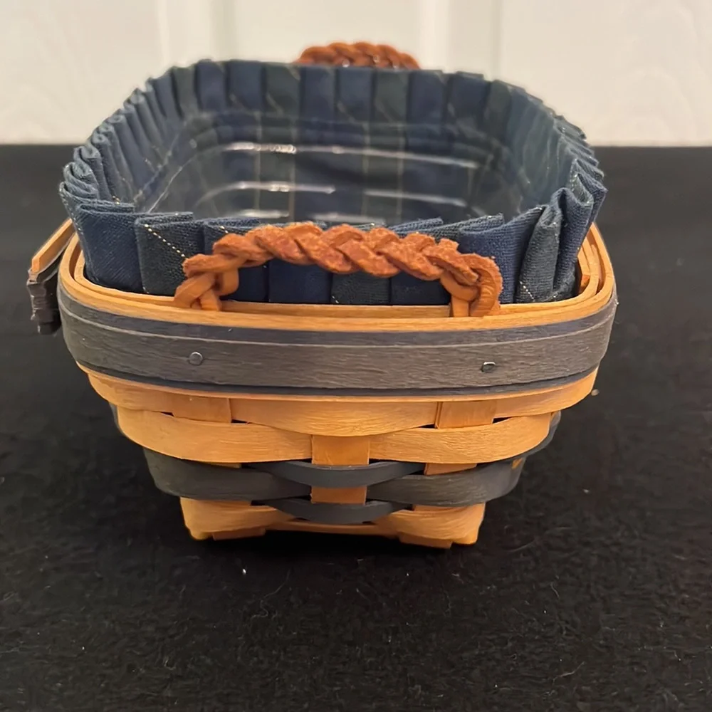 Longaberger Collection Club 2000 Renewal Basket with Braided Side Handles